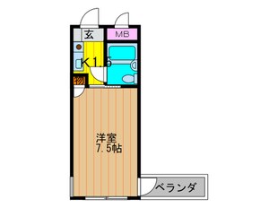 ビアリッツ守口の物件間取画像